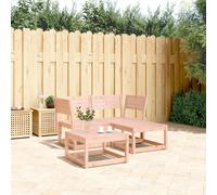 Vidaxl Salon De Jardin 3 Pcs Bois Massif De Douglas