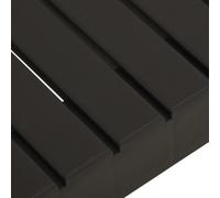 vidaXL 4-delige Loungeset met kussens kunststof grijs3059832 Gris G