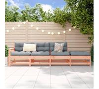 Vidaxl Salon De Jardin 4 Pcs Bois Massif Douglas