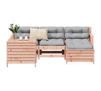 Vidaxl Salon De Jardin 5 Pcs Bois Massif Sapin De Douglas