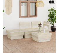 Vidaxl Salon De Jardin 7 Pcs Avec Coussins Noir Résine Tressée