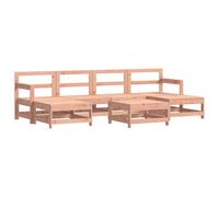 Vidaxl Salon De Jardin 7 Pcs Bois Massif Douglas