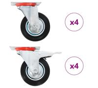 Vidaxl Salon De Jardin Avec Coussins 9 Pcs Beige Résine Tressée