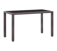 Vidaxl Salon De Jardin Encastrable Et Coussins 5 Pcs Rotin Marron