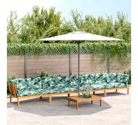 Vidaxl Salon Palette De Jardin Avec Coussins 5pcs Bois D'acacia Massif