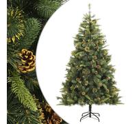 vidaXL Sapin de No?l artificiel articul¿¿ avec pommes de pin 180 cm