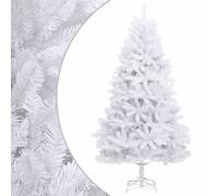 vidaXL Sapin de No?l artificiel ¿¿ charni¿¿res avec support blanc 270 cm