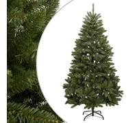 vidaXL Sapin de No?l artificiel ¿¿ charni¿¿res avec support vert 150 cm