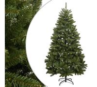 vidaXL Sapin de Noël artificiel à charnières avec support vert 180 cm 357779