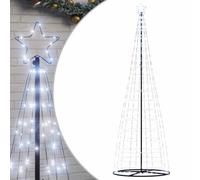 vidaXL Sapin de Noël à LED 550 LED Blanc Froid 300 cm, lumière de Noël, lumière de Noël LED, lumière de Noël extérieure, lumière de Jardin de Noël