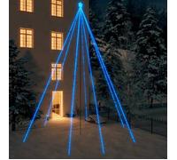 vidaXL LumiÃ¿res d'arbre de Noel Int/Extérieur 1300 LED bleues 8 m
