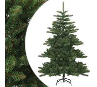 vidaXL Sapin de Noël Artificiel à Branches Articulées Vert 150 cm, Sapins de Noël Modernes pour Salon, décorations festives, PVC, Lush pour Vos célébrations saisonnières