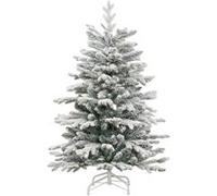 Sapin de Noël artificiel à charnières avec neige floquée 120 cm