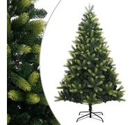 vidaXL Sapin de Noël artificiel à charnières avec support 240 cm