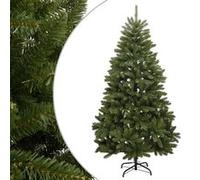 Sapin de Noël artificiel à charnières avec support vert 270 cm, arbre de Noël, arbre de Noël artificiel, ornement de Noël, décoration de Noël