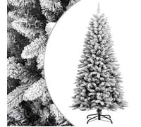 vidaXL Sapin de Noël artificiel avec neige floquée 120 cm PVC et PE345188