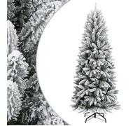 Sapin de Noël artificiel PVC, plastique, acier et PE Arbre d'intérieur vidaXL vi
