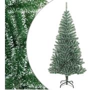 vidaXL Sapin de Noël artificiel avec neige floquée vert 210 cm 357775