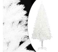 vidaXL Arbre de Noël artificiel aiguilles réalistes blanc 180 cm