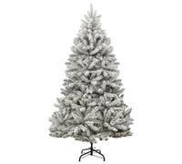 vidaXL Sapin de Noël artificiel pliable enneigé 180 cm