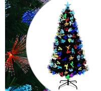 vidaXL Sapin de Noël Artificiel Vert 120 cm PVC, Salon, Sapin Festif, déco Art déco, résistant à l'eau, Parfait pour intérieur et extérieur