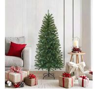 vidaXL Sapin de Noël artificiel Vert 150 cm PVC, PE et acier