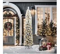 vidaXL Sapin de Noël artificiel Vert 210 cm PVC et acier et plastique, Décor de salon, sapin de Noël artificiel conique 3395027