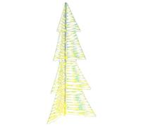 vidaXL Sapin de Noël avec 160 LED Blanc Chaud 150 cm Pet, Salon, déco Moderne de Noël, Accents festifs, Ambiance chaleureuse, éclairage Joyeux, décor d'événements