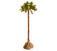 Sapin de Noël avec LED, Décoration de Fête avec Support, Ornement de Vacances avec Lumière Jardin Salon Maison 347633