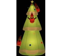 vidaXL Sapin de Noël gonflable avec LED 500 cm