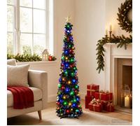 vidaXL Sapin de Noël LED pop-up avec cimier étoile 150 cm 50 LED PET 42055458