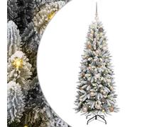 vidaXL SapindeNoëlartificiel avec 150 LED Blanc 63 x 63 x 150 cm PVC