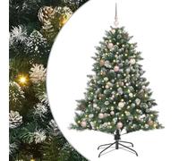 vidaXL SapindeNoëlartificiel avec 150 LED Vert 105 x 105 x 150 cm PVC