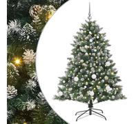 vidaXL SapindeNoëlartificiel avec 150 LED Vert 105 x 105 x 150 cm PVC