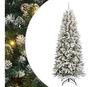 vidaXL SapindeNoëlartificiel avec 300 LED Blanc 93 x 93 x 240 cm PVC