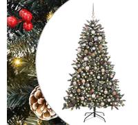 vidaXL SapindeNoëlartificiel avec 300 LED Vert 99 x 99 x 180 cm PVC
