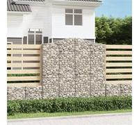 vidaXL Schanskorven 5 st gewelfd 200x30x200/220 cm ijzer3145538 G