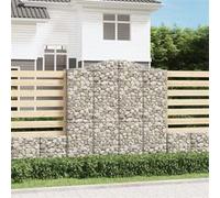 vidaXL Schanskorven 6 st gewelfd 200x50x200/220 cm ijzer3145749 G