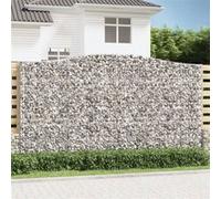 vidaXL Schanskorven 7 st gewelfd 400x50x220/240 cm ijzer3146039 G