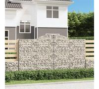 Schanskorven 8 st gewelfd 300x50x160/180 cm ijzer3146761