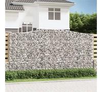 vidaXL Schanskorven 9 st gewelfd 400x50x200/220 cm ijzer3146028 G
