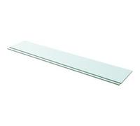 vidaXL Schappen 2 st 110x20 cm glas transparant3051589 Transparent G