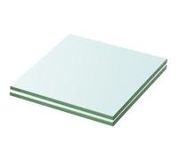 vidaXL Panneaux d'étagère Schappen 3051543 – Verre transparent 20x15 cm (2 pièces)
