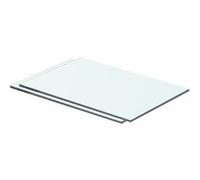 Schappen 2 st 40x20 cm glas transparant3051554