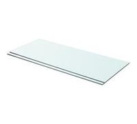Schappen 2 st 70x30 cm glas transparant3051571