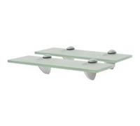 vidaXL Schappen zwevend 2 st 30x10 cm 8 mm glas3051510 Transparent G