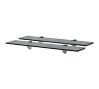 Schappen zwevend 2 st 60x10 cm 8 mm glas3051505