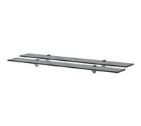 Schappen zwevend 2 st 90x10 cm 8 mm glas3051508