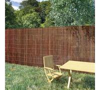 vidaXL Scherm 5x1 m wilgenhout147785 G
