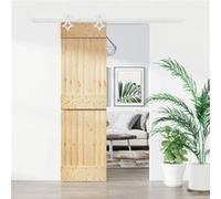 Schuifdeur met beslag 70x210 cm massief grenenhout3203179